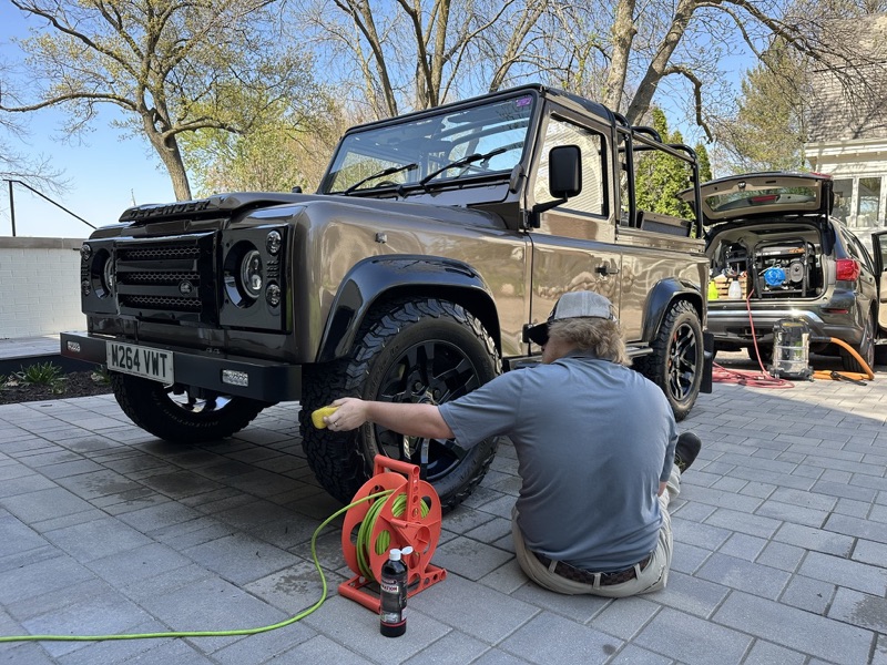 Velocity Car Detailing team at work