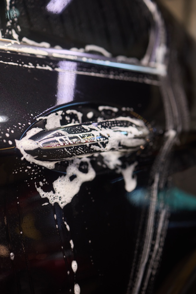 Car decontamination wash and clay bar treatment — ceramic coating prep in Bozeman MT